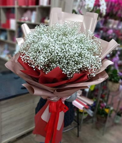 Букет цветов из: Гипсофила в Приамурском